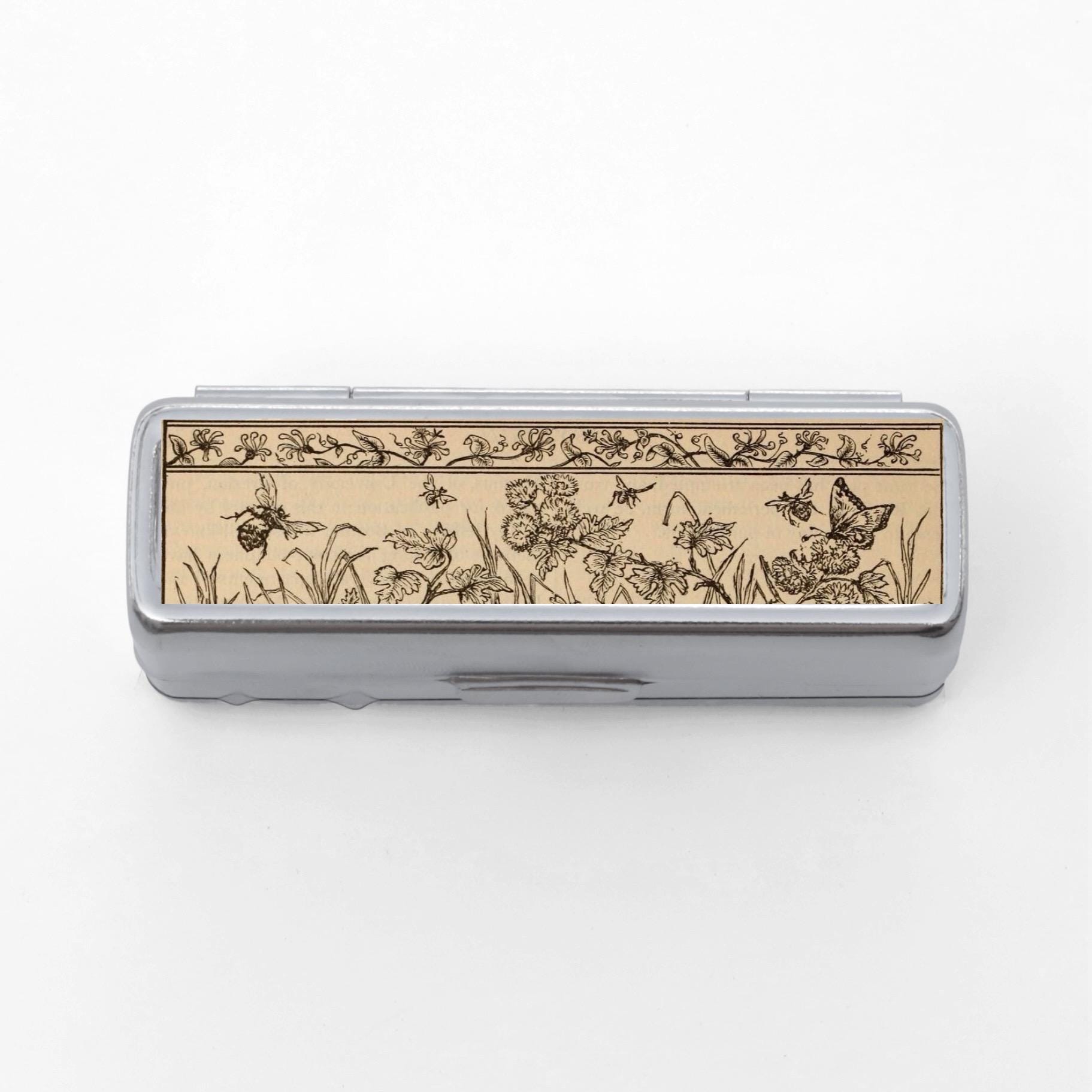 Silver lipstick case - Etsy 日本