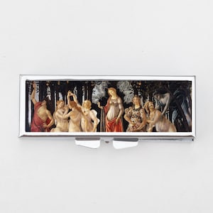 Primavera Pill Box - Angels, Alexandre Cabanel, Reproduction, Renaissance, Botticelli, Trinket Box, Pill Case, KeepSake Box