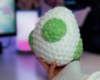 Yoshi Egg Crochet Pattern - Etsy Canada