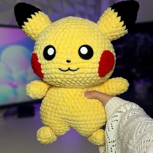 Pikachu Crochet Plushie