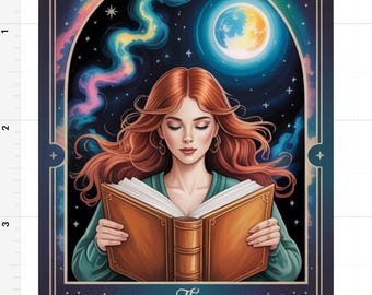 The Smut Reader Tarot Karte Aufkleber/uv wasserdicht/Wasserflasche Kindle Laptop Journal Autoaufkleber/Andenken/Geschenk für sie
