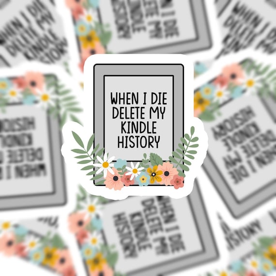 Kindle Sticker E-Reader Sticker Book Sticker Stanley Cup Sticker Smut Sticker Colleen Hoover PNG Book Gift Elle Kennedy Lucy Score COHO