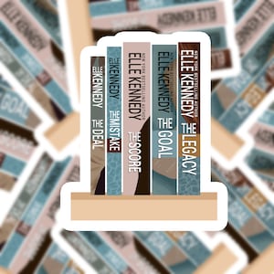 Elle Kennedy sticker Briar U Kindle Sticker CoHo Sticker Smut Sticker Spicy Book Sticker Book Lover Stanley Cup Off Campus Sticker COHO PNG