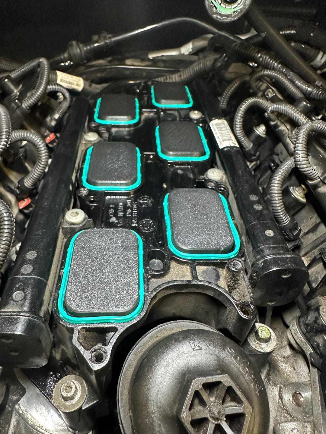 Intake Protection 3.6L Chrysler Jeep Dodge Ram Intake Port Protection Kit - Upper and ...