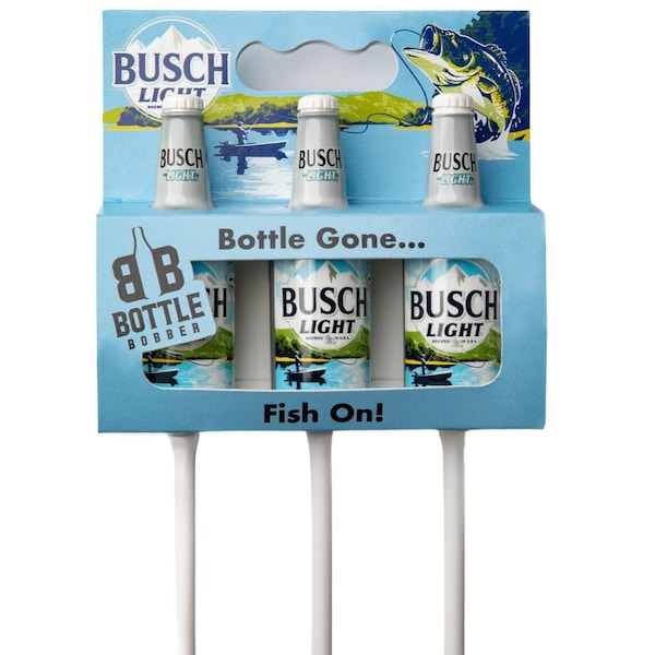 Trending #1 Fishing Gift, Southern Bell Brands Busch Light Fishing Bobbers, Fishing Gifts for Men, Gifts for Men, Fishing Gift, Fishing