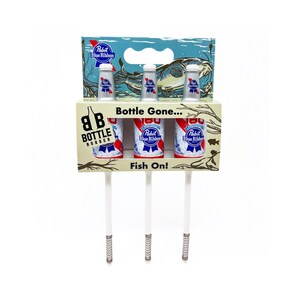 PBR Fishing Bobbers 3 Pack | Pabst Blue Ribbon Gift | Funny Fishing Gift for Dad Husband | Beer Lover | Gag Gift for Men | Fathers Day