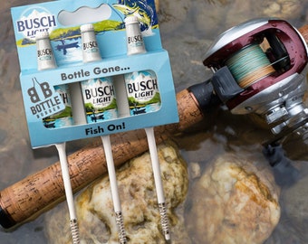 Bobbers de pesca ligeros Busch (paquete de 6) – Regalos de pesca para  hombres – Southern Bell Brands – Señuelos de pesca únicos – Regalo para