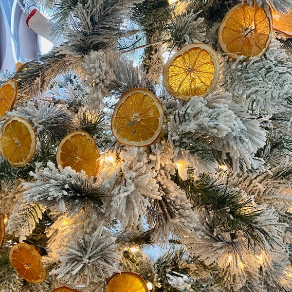 Orange Garland | Dried Oranges | Dehydrated Oranges | Boho Decorations | Natural Citrus Odor | Dried Orange Slices