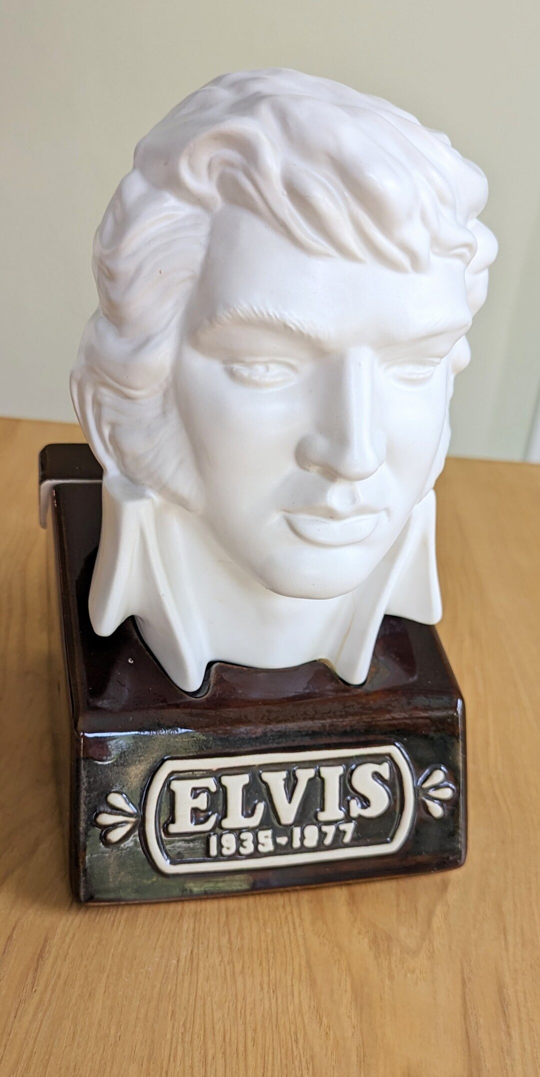 1977 Elvis Mccormick Whiskey Decanter Vintage Elvis Presley Etsy