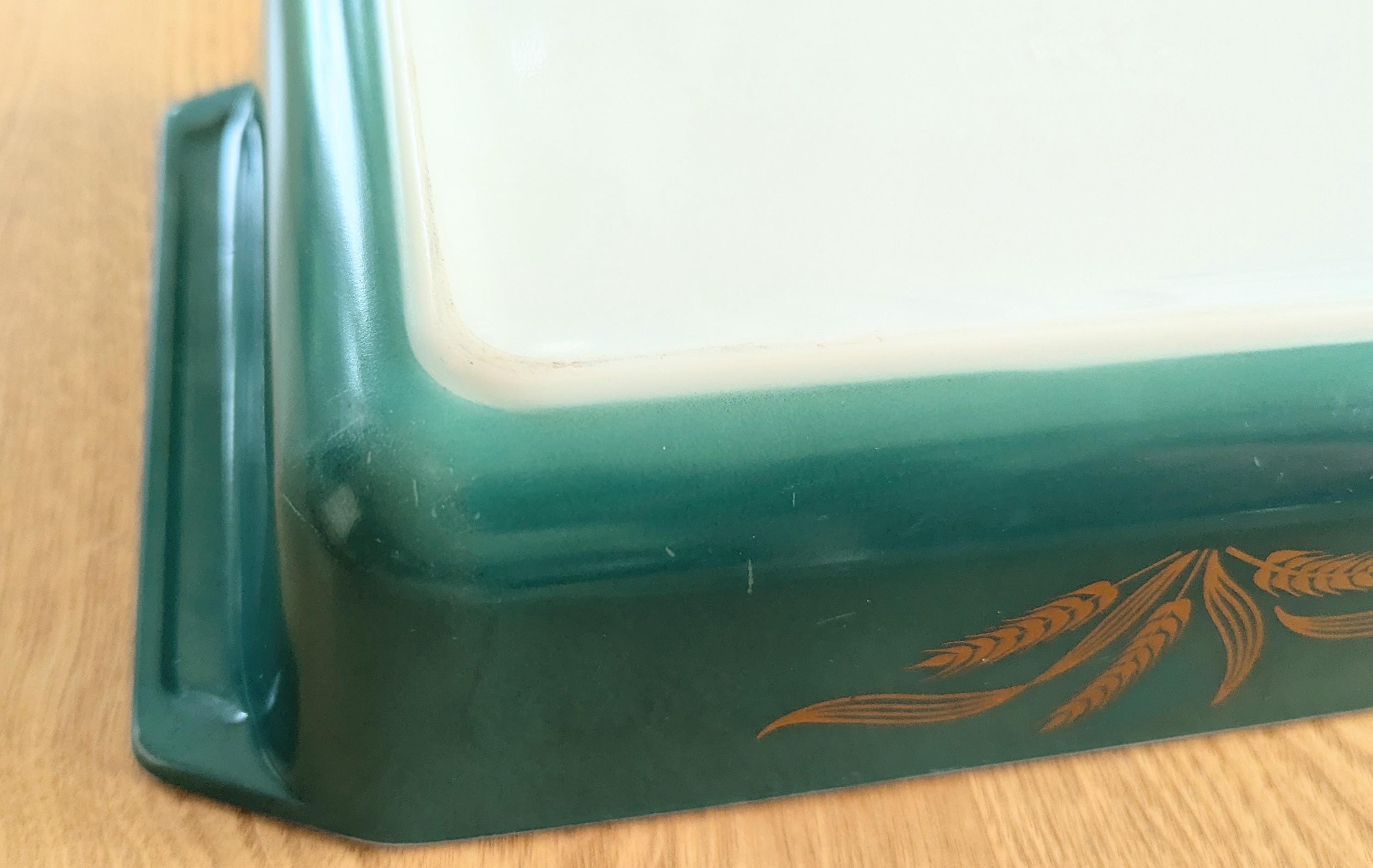 1960 Promo Green Wheat Pyrex Space Saver With Lid 575 2 Quart - Etsy