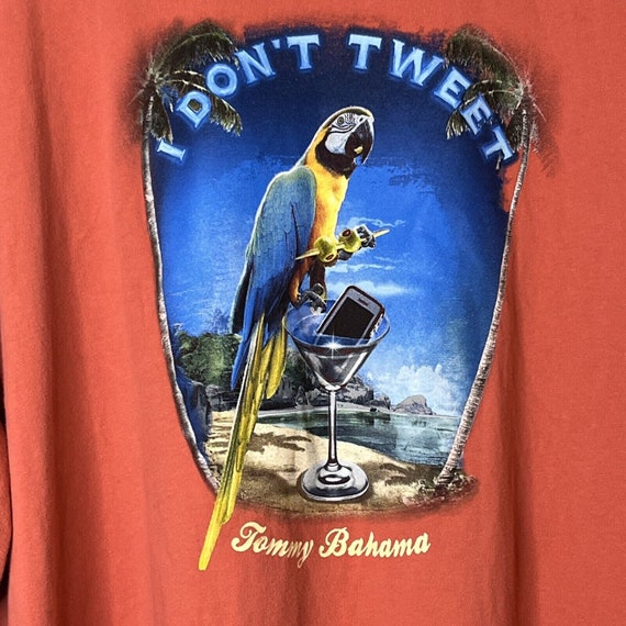 Tommy Bahama 'I Don't Tweet' 3XT Relax Men's 100% Cotton T-shirt