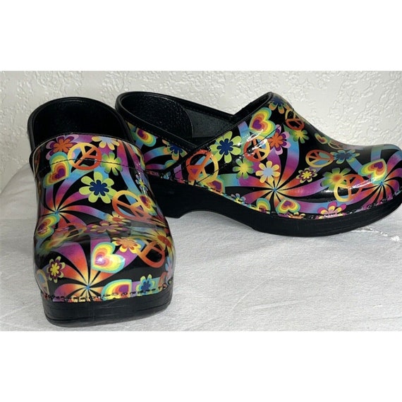 Dansko peace and store love clogs