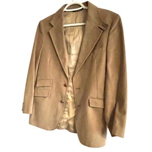 POLO By Ralph Lauren Size 20 Men&#39;s Faux Suede 1970s Vintage Sports Jacket