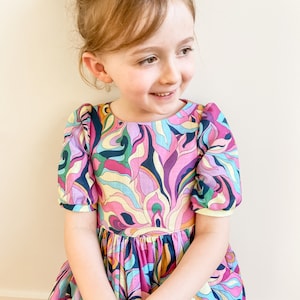 Handmade dress, party dress, handmade girls dress, cotton dress, girls clothes, girls dress, kids handmade clothing, Australian seller