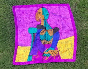 Vintage Abstract Picasso Scarf