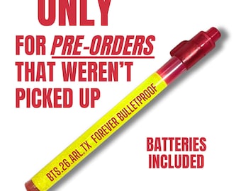 Red Bullet Preorder Shipping Label – Previously Purchased Orders Only