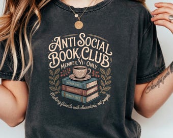 読書好きのためのシャツ 内向的な読書家のためのTシャツ 快適なカラーのシャツ ヴィンテージスタイルTシャツ