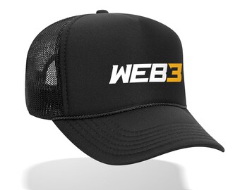 Web 3 trucker hat