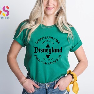 Disneyland Family Vacation, Disneyland Park Shirt, Disney Trip Shirt, Disney Vacation Tee, Disneyworld Shirt,Family Matching Shirt image 4