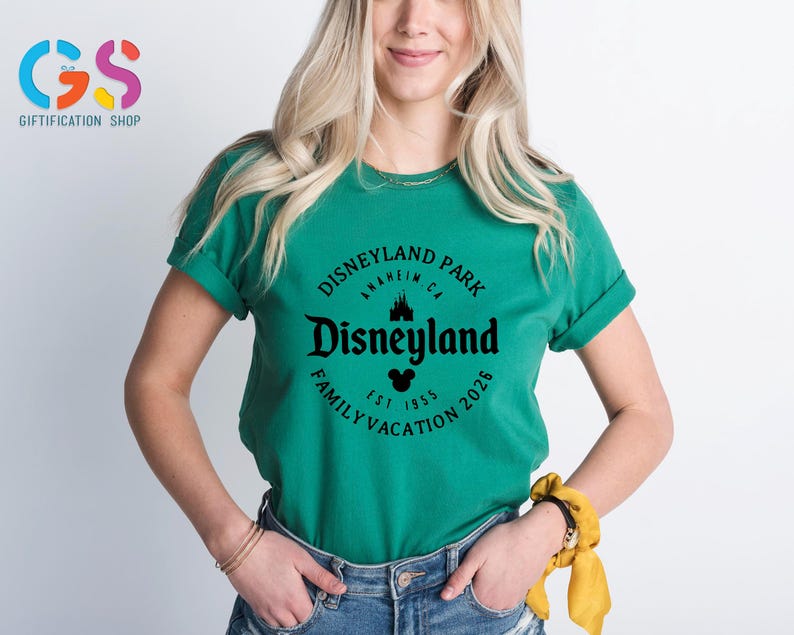 Disneyland Family Vacation, Disneyland Park Shirt, Disney Trip Shirt, Disney Vacation Tee, Disneyworld Shirt,Family Matching Shirt image 4