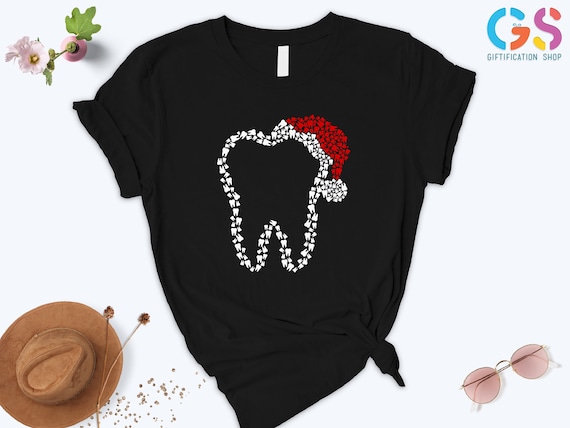 Dental Christmas T-shirt, Dental Deer Shirt, Dentist Christmas Holiday Tee, Christmas Dental Squad Crew Gift, Dental Christmas Group Shirts
