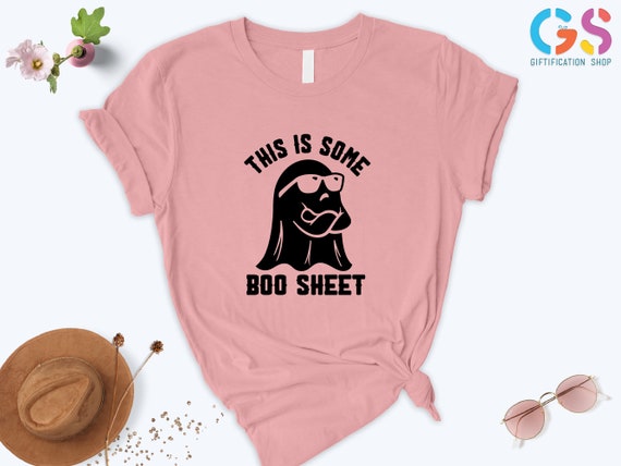This is Some Boo Sheet Tshirt, Funny Ghost Halloween Party Tee