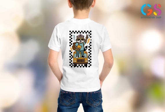 Funny Back to School Tshirt, Raccoon School Shirt, Bus Driver Shirt, First Day of School Shirt, School Shirt for Kids, Grade Level Shirt