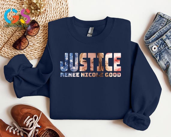 Justice Renee Nicole Sweatshirt, Political Resist Sweater, Remembrance Gift, Freedom Immigrant Clothing