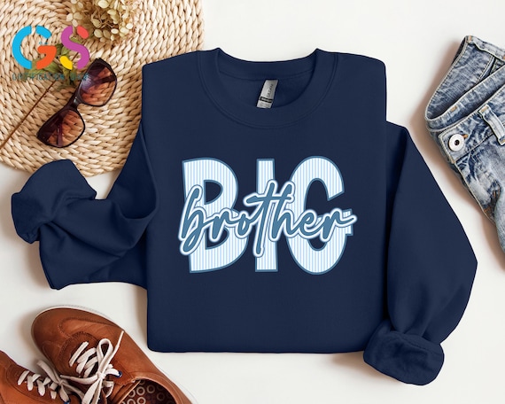 Big Brother Sweatshirt, Toddler Outfit, Promoted To Big Brother Sweater, Baby Announcement Gift, Kid Toddler Clothing