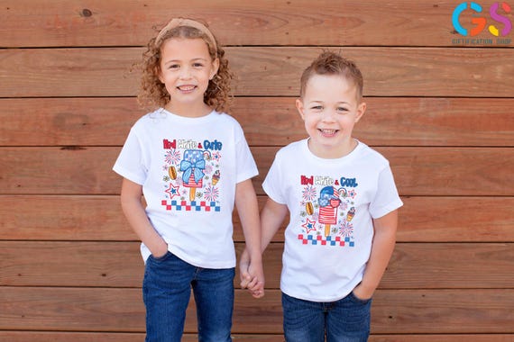 4th of July Kid Shirt , Red White And Cool Shirt, Patriotic Kids Shirt,American Shirt,Funny 4th of July Shirt, Memorial Day Shirt, USA Shirt