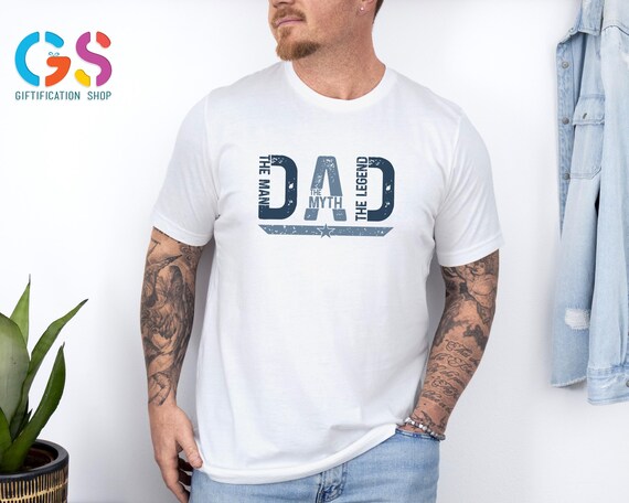 The Man The Myth The Legend Dad Shirt, Cute Dad Shirt, Fatherhood Shirt, Father's Day Shirt, Gift for Dad, Dad Tee, Father's Day Gift
