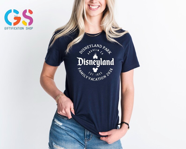 Disneyland Family Vacation, Disneyland Park Shirt, Disney Trip Shirt, Disney Vacation Tee, Disneyworld Shirt,Family Matching Shirt image 6