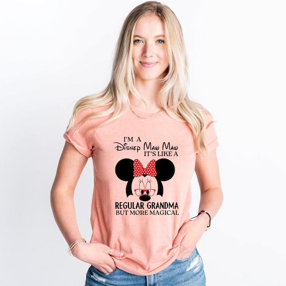 Disney Grandma Minnie Shirt, Grandma Shirt, Disneyland Mom Shirt, Mothers Day Gift, Funny Mom Shirt, Family Disney Shirt, Gift For Grandma