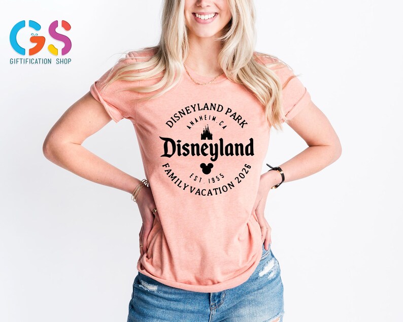 Disneyland Family Vacation, Disneyland Park Shirt, Disney Trip Shirt, Disney Vacation Tee, Disneyworld Shirt,Family Matching Shirt image 3