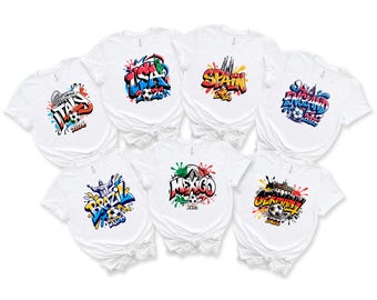 Custom Soccer National Teams Logos Tshirt, Football Flags 2026 Sweatshirt, International Game Day Tee, Usa Canada Mexico