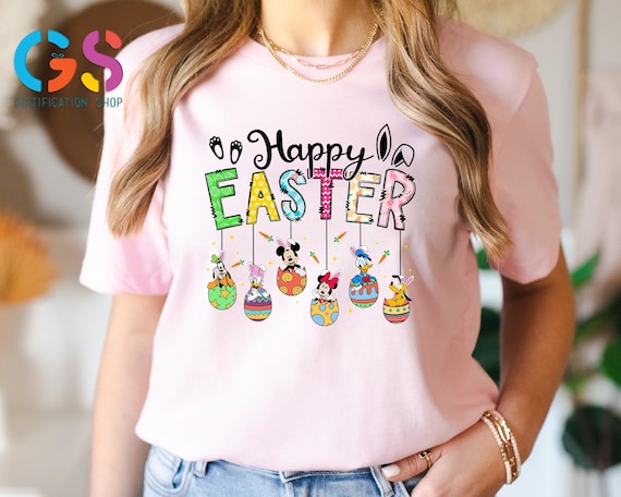 Happy Easter Shirt, Disney Easter Shirt, Mouse And Friends Shirt, Easter Mouse Shirt, Easter Vibes Shirt, Easter Bunny Shirt, Easter Shirt