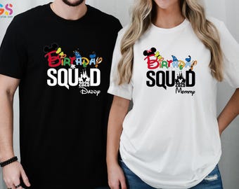 Disneyland Birthday Squad Shirt,Matching Birthday Shirt,Birthday Disneyworld,Gift For Birthday,Mom Birthday Shirt,Birthday Boy,Birthday Girl