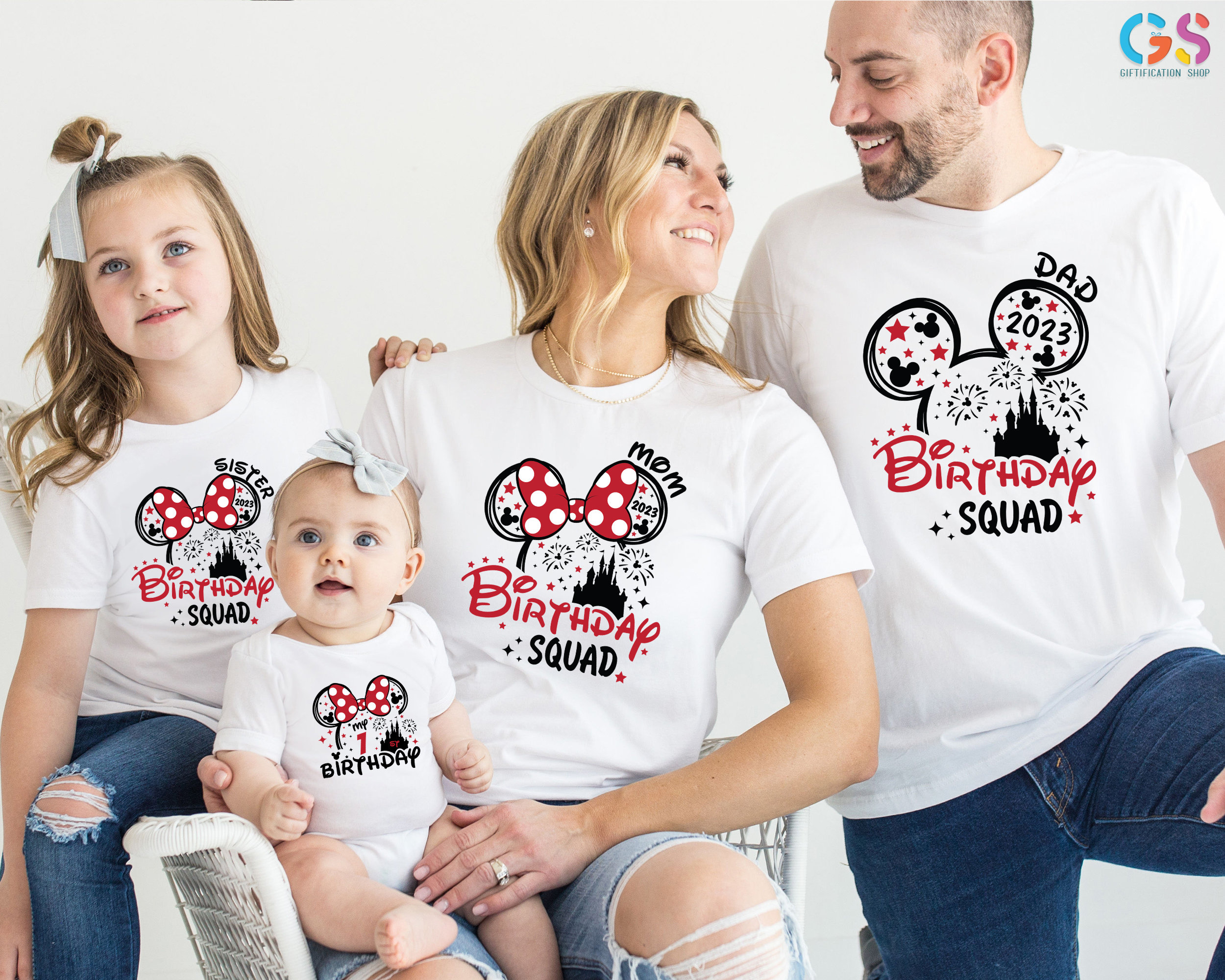 Discover My first Birthday Shirt, Custom Birthday Squad Shirt, Family Birthday Shirt, Custom Disneyland Shirts