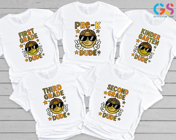 Back to School Dude Shirt, First Day of School Shirt, Kindergarten Shirt, Pre K Dude Shirt, Hella Schhol Shirt, Student Gift,School Kids Tee