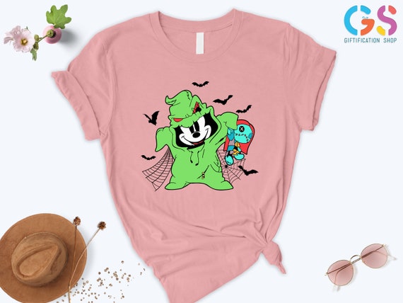 Mickey Ghost Shirt, Mickey Halloween Party Shirt, Oogie Boogi Shirt, Halloween Gift For Kids, Disneyland Halloween Shirt, Boo Shirt