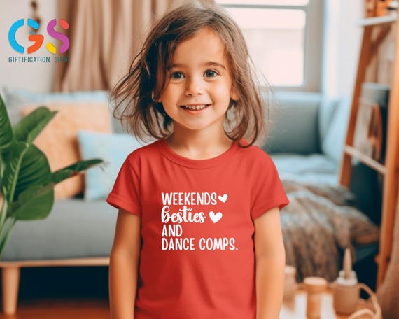 Dance Mama Squad Tee, Weekends Besties And Dance Comps Shirt, Dance Competition Shirt for Kids, Dancer Mama Shirt, Best Friends Dance Tee