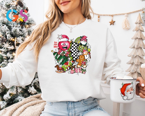 Retro Christmas Sweatshirt, Christmas Santa Claus Sweater, Funny Xmas Sweatshirt, Holiday Hoodie, Christmas Gift