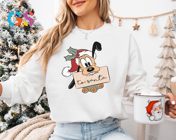 Christmas Santa Dog Sweatshirt, Funny Christmas Sweater,Dog Lover Sweatshirt, Merry Woofmas Sweater, Christmas Animal Lover Sweatshirt