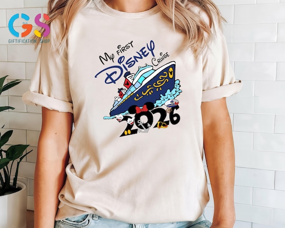 My First Disney Cruise Trip T-shirt, Disney Trip Shirt, Disneyland Tshirt, Family Disneyworld Shirt, Matching Disney Shirt, Disney Cruise