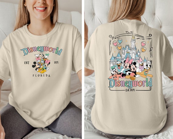 Disneyworld Est 1971 Shirt, Disney World Florida Shirt, Retro Disneyland Shirt, Disney Trip Shirt, Family Matching Tee,Disney Vacation Shirt