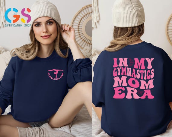 In My Gymnastics Mom Era Sweatshirt, Gymnastics Mom Sweatshirt ,Gymnastics Mom Crewneck, Gymnastics Mom Sweater, Gymnastics Mom Gifts
