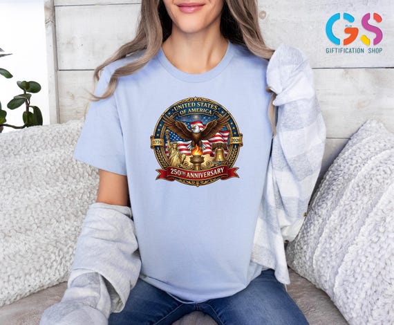 USA 250th Anniversary Shirt, Patriotic American Eagle Sweatshirt, 1776-2026 Tee, Independence Day Gift