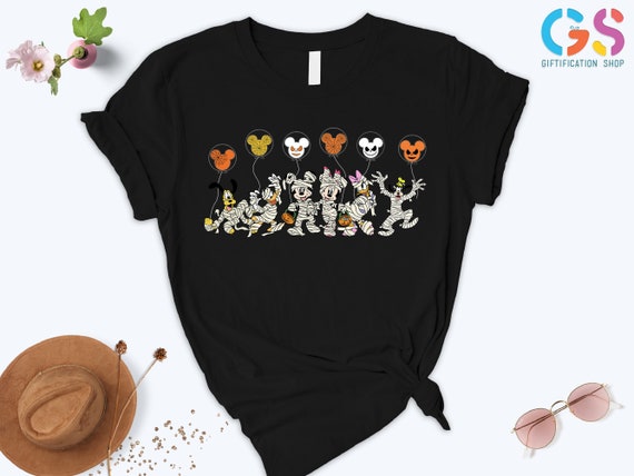 Disneyland Halloween Shirt, Mickey and Friends, Mummy Mickey Shirt, Halloween Disneyworld Shirt, Ghost Mickey Shirt, Spooky Season Shirt