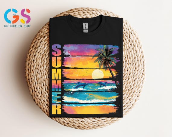 Retro Summer Shirt, Sunset Palm Shirt, Summer Vibes Shirt, Summer Beach Shirt, Trendy Holiday Shirt Chasing Sunset Shirt, Vacation Shirt