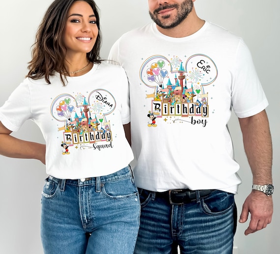 Disneyworld Birthday Boy Shirt,Custom Birthday Boy, Birthday Shirts For Boy, Birthday Squad, Disneyland Family Tee, Birthday Group
